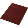 Americo Global Industrial„¢ 14" x 20" EcoPrep "EPP" Chemical Free Stripping Pad, Maroon, 10 Per Case 42071420